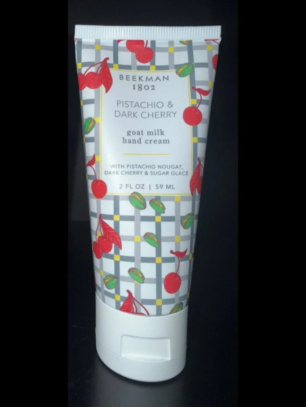 Beekman 1802 Pistachio & Dark Cherry Hand Cream 2oz NWT